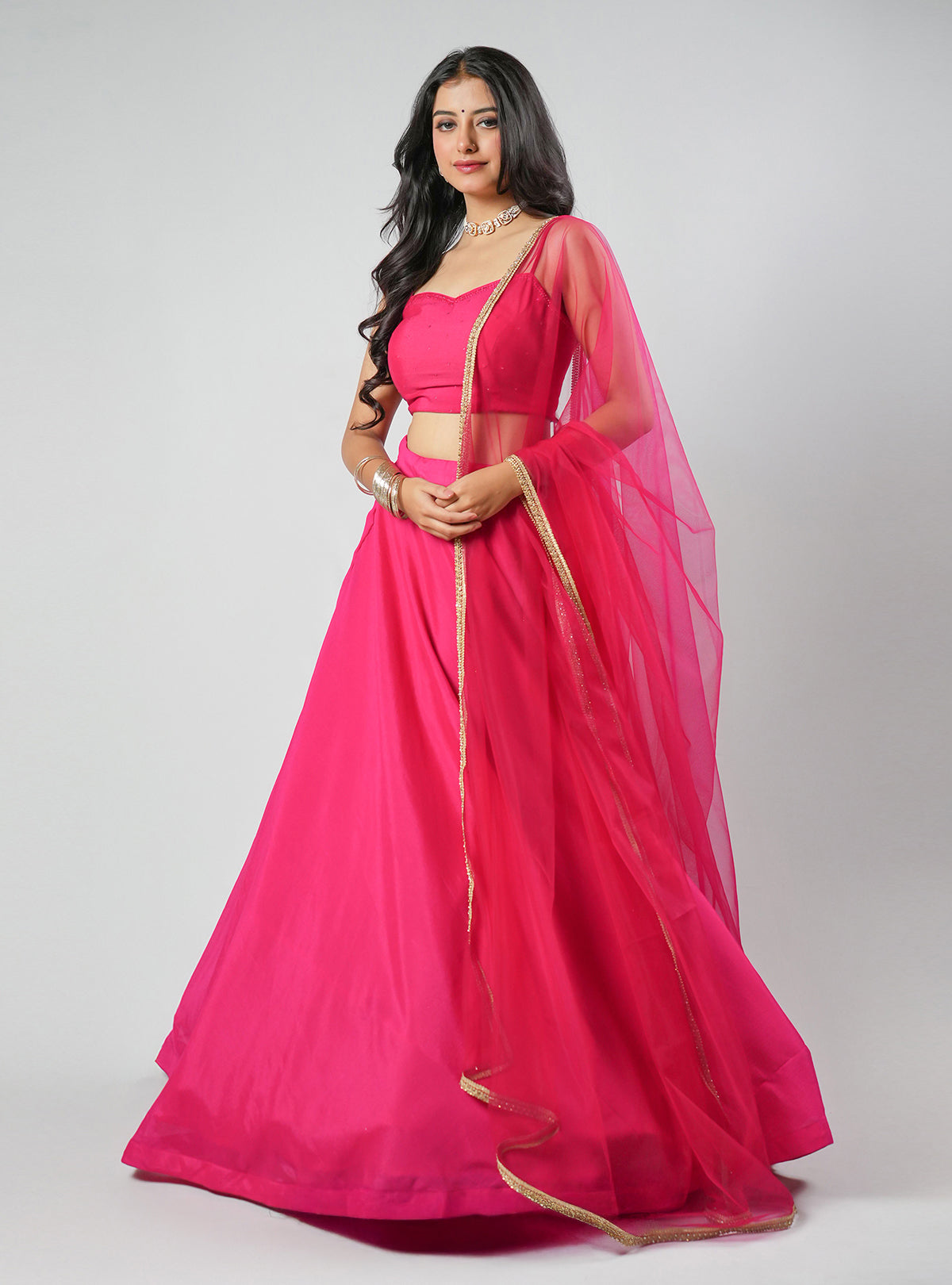 Radha - Pink Skirt