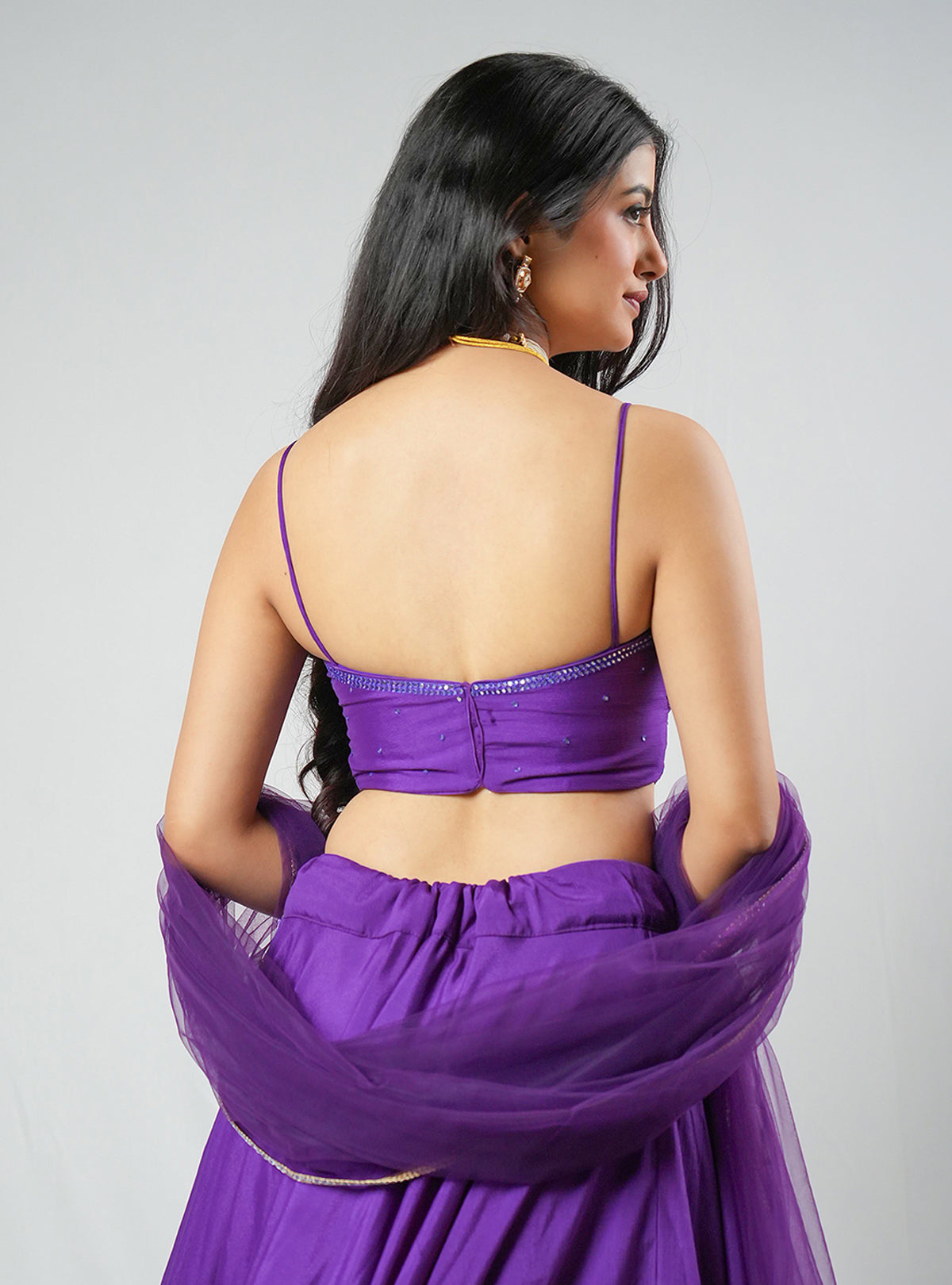 Mastani - Purple Blouse