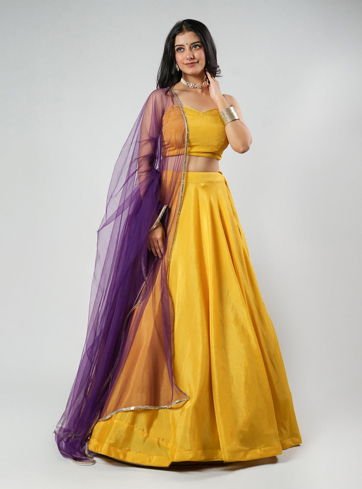 Aangan - Yellow Skirt