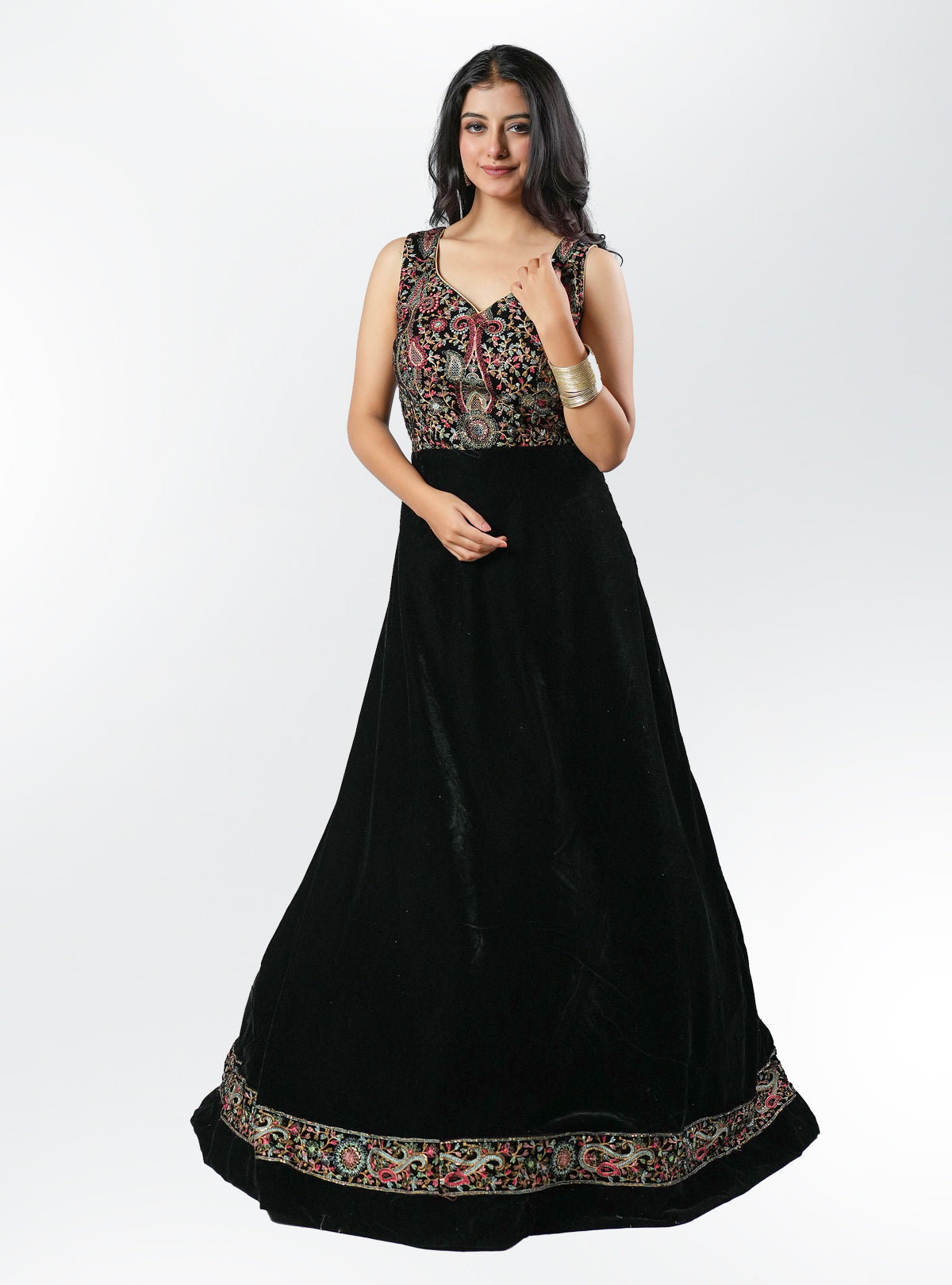 Naaz - Black Gown