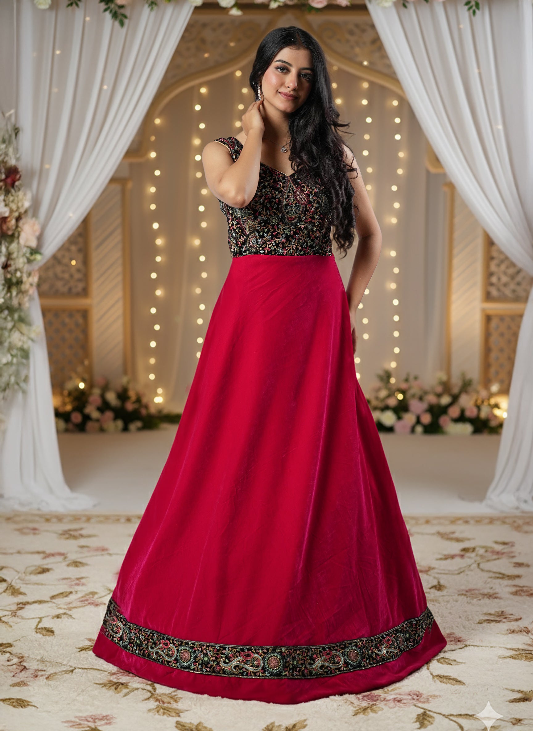 Naaz - Pink Gown