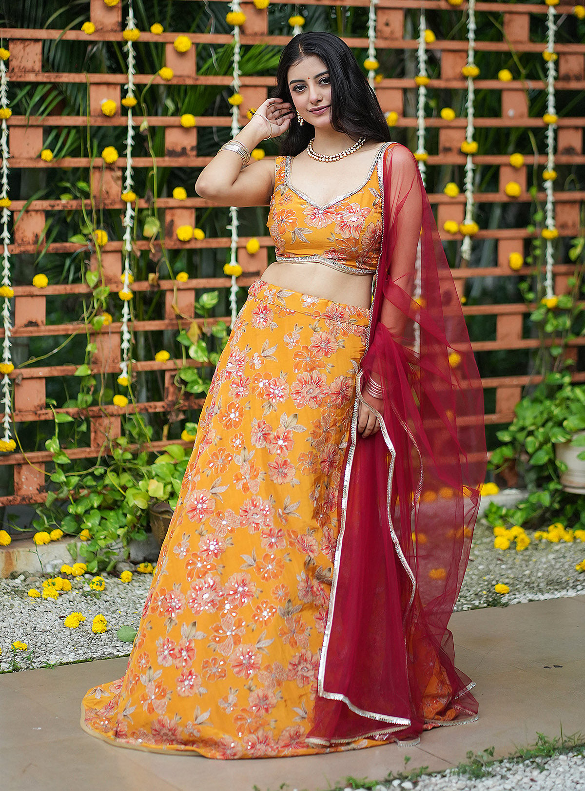 Bahara - Yellow Celebration Set