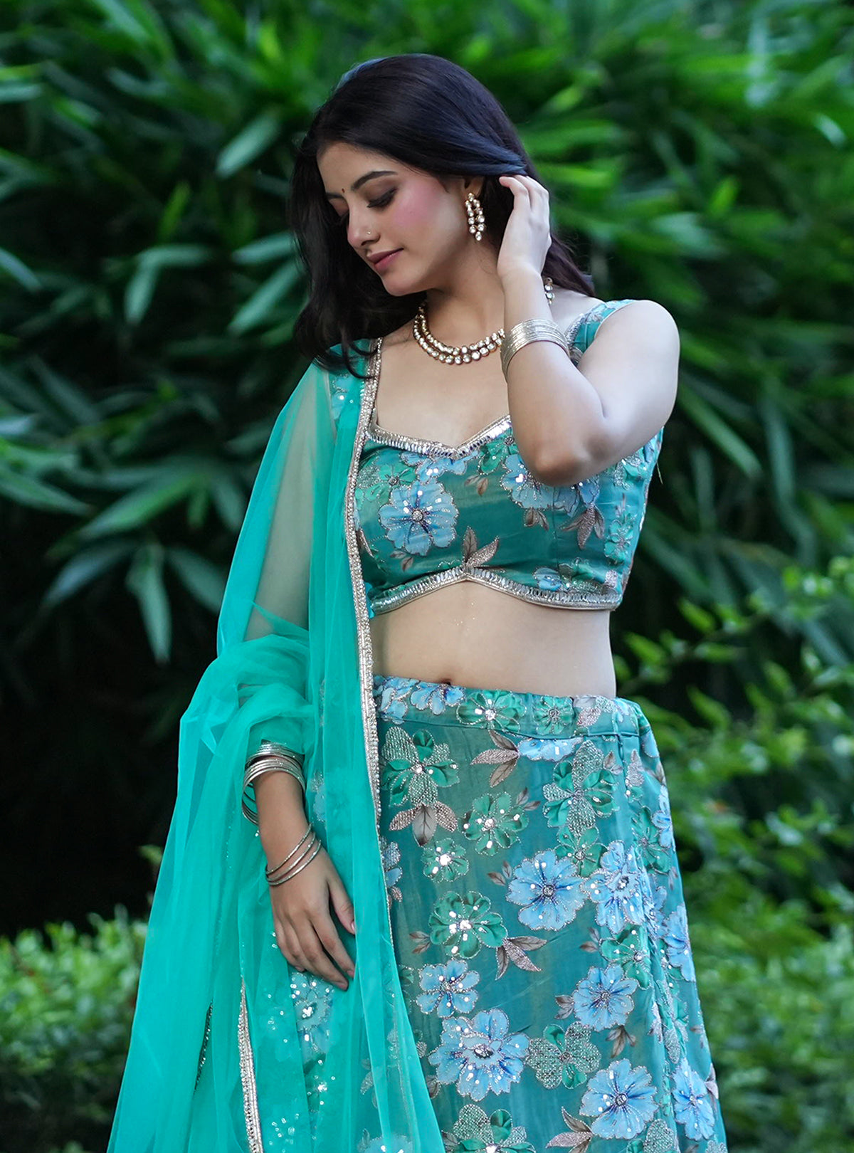 Bahara - Teal Celebration Set